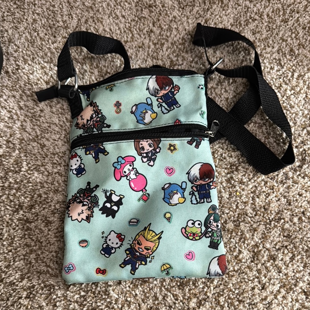 Cute Anime Character Crossbody Bag